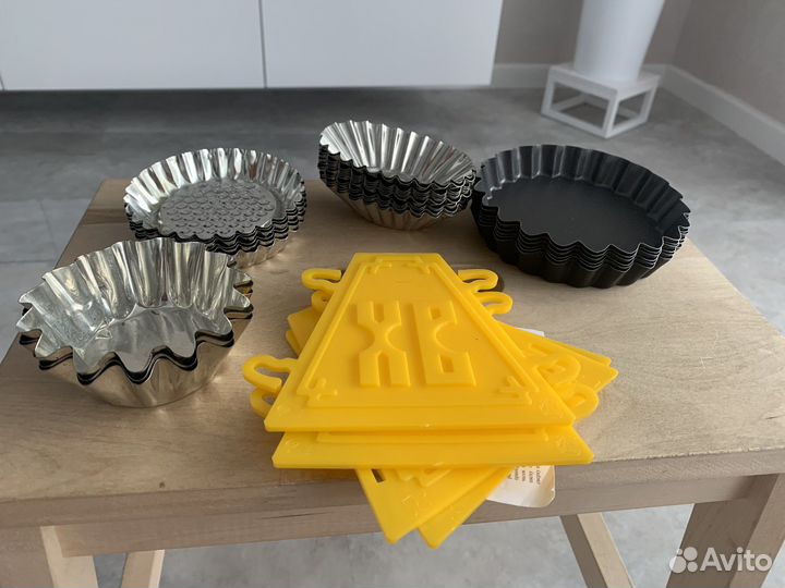 Форма для творожной Пасхи, формочки для кексов