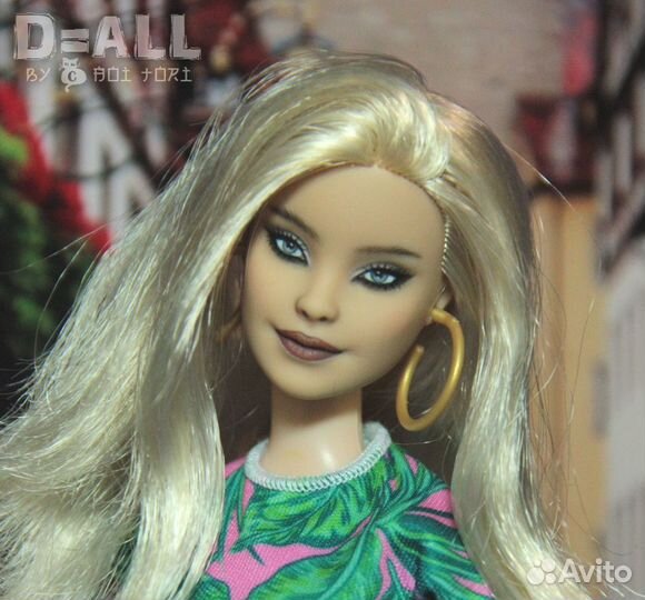 Ooak голова куклы Barbie Барби Милли колясочницы