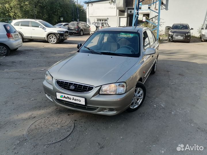 Hyundai Accent 1.5 AT, 2004, 304 000 км