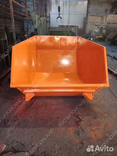 Мусорный бункер из металла 8 м3 Арт 2149