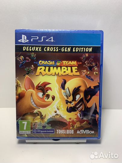 Игры PS4: Crash team rumble (новая)