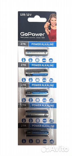 Батарейка 23А и 27А 12V