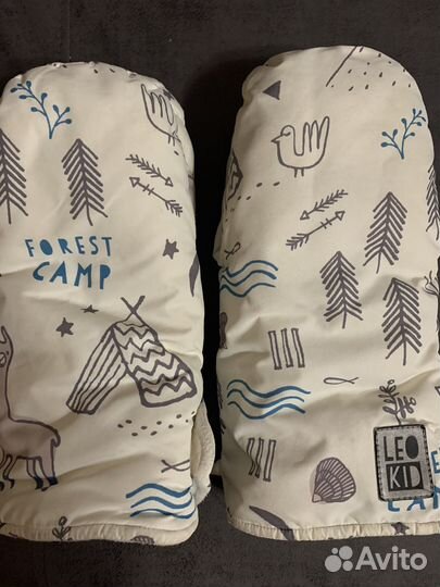 Муфта варежки на коляску