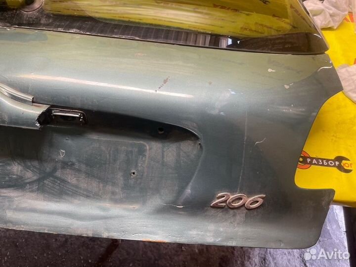Крышка багажника Peugeot 206 2A/C TU5JP4 2000