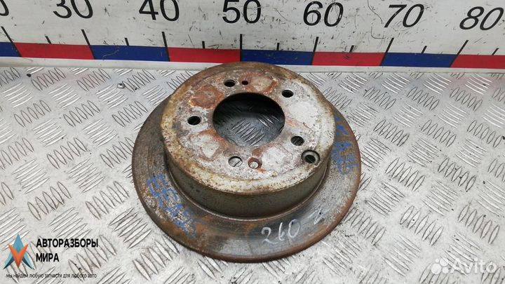 Диск тормозной задний Kia Magentis 2 2006