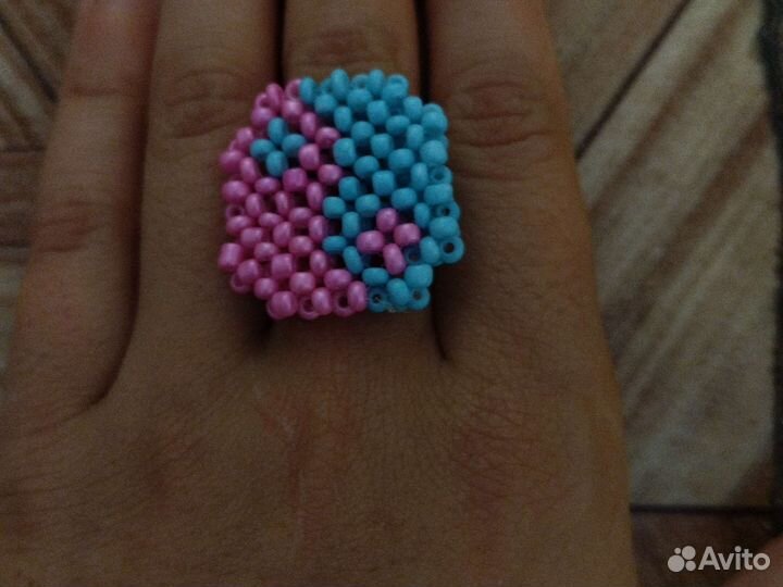 Колечки из бисера