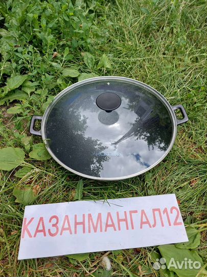 Чугунная сковорода вок