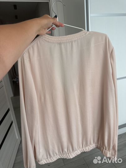 Блуза шелковая