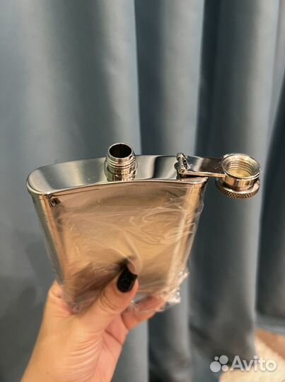Фляга из нержавейки для алкогольных напитков
