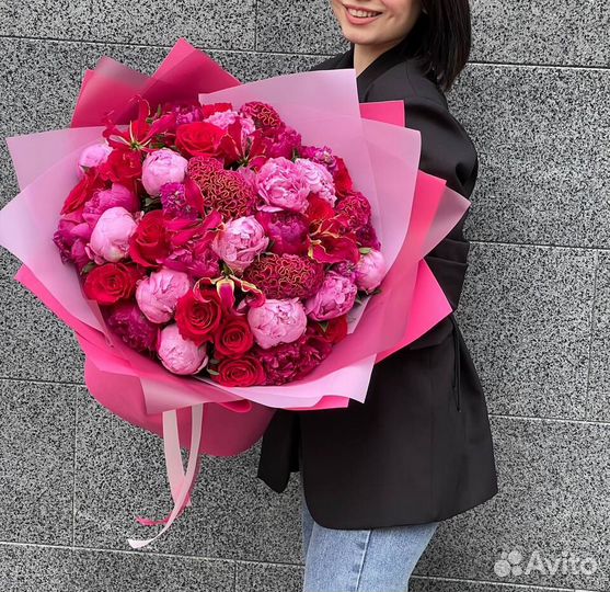 Яркие авторские букеты. Доставка или самовывоз