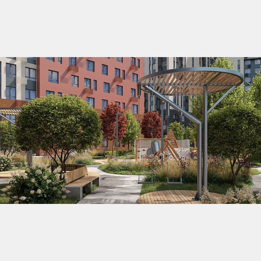 2-к. квартира, 64,1 м², 15/20 эт.