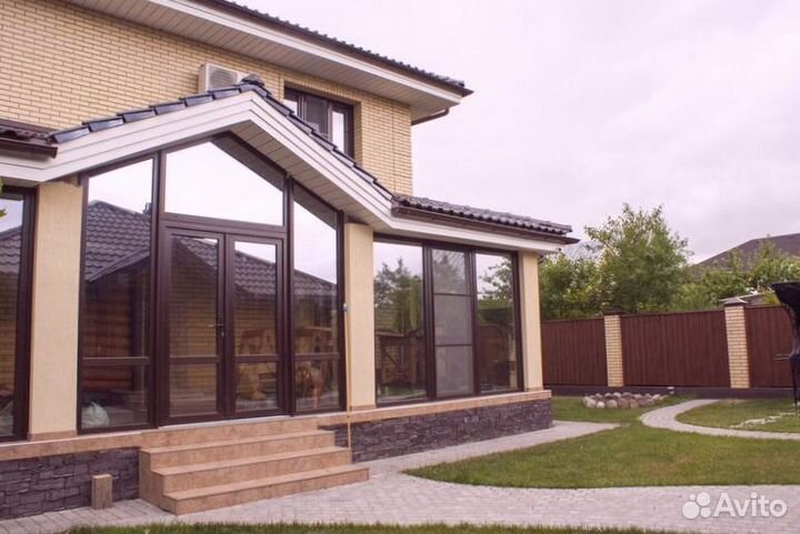 Зимний сад крыша стекло