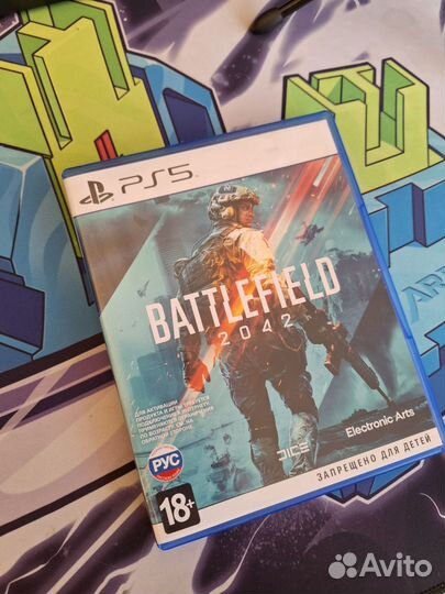 Battlefield 2042 ps5 диск