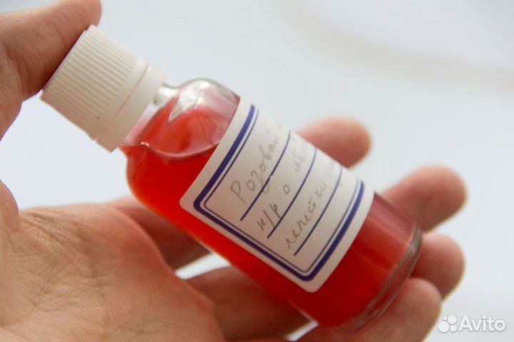 Органический розовый уксус (для лица и волос)