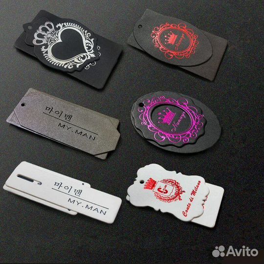 Бирки с логотипом