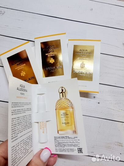 Guerlain mandarine basilic forte пробник