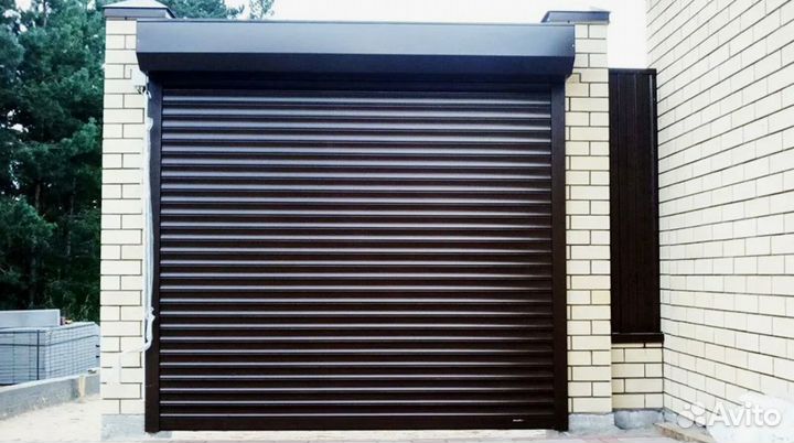 Ворота-жалюзи монтаж 24-72 ч
