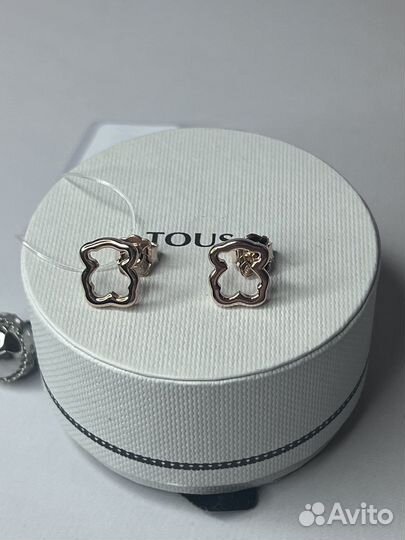 Серьги 1,15 см. Tous New Carrusel vermeil