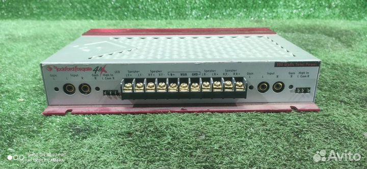 4х канальный усилитель звука Rockford Fosgate 4.6X