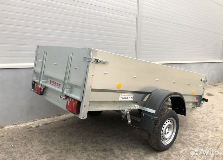 Прицеп Прораб Высокий борт
