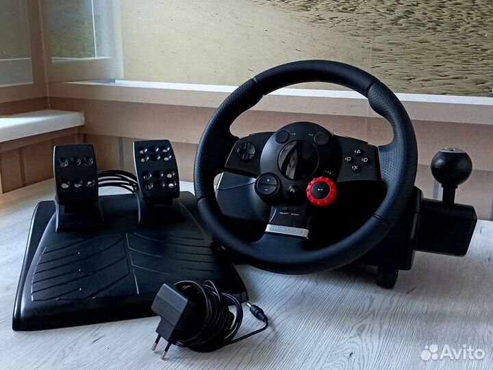 Игровой руль logitech driving force gt 900