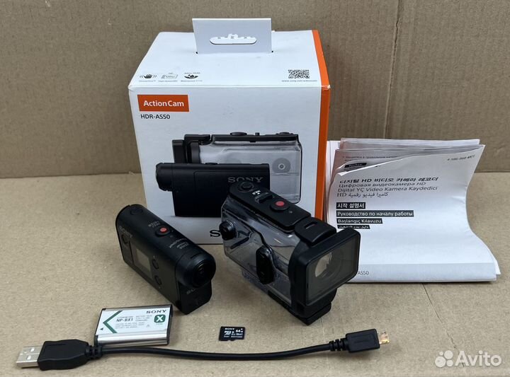 Экшн - Камера Sony HDR-AS50