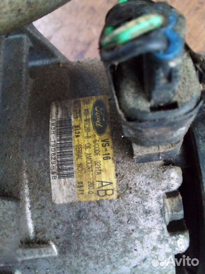 Компрессор кондиционера ford focus 2 1.6-1.8-2.0