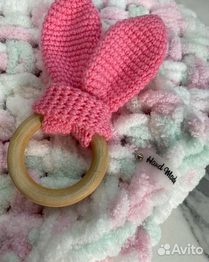 Плед детский плюшевый