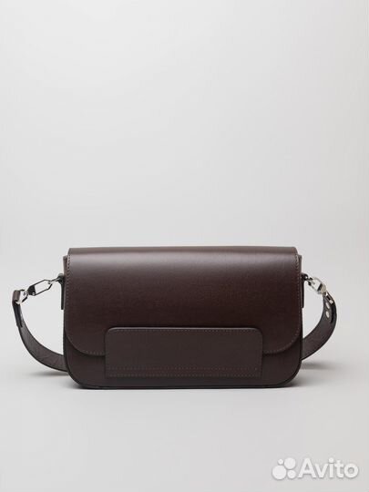 Сумка багет Veske коричневая