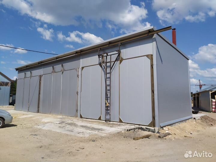 Сушильная камера скд-100м3 для сушки пиломатериала