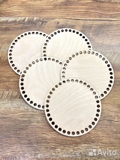 Донышки для вязания корзинок и органайзеров