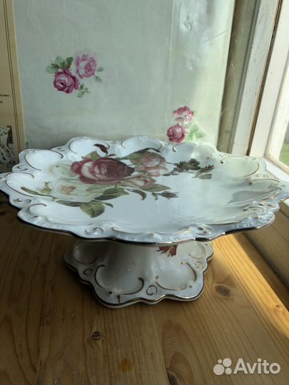 Большое блюдо,ваза для фруктов