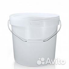 Ведра пластиковые 5 литров б/у