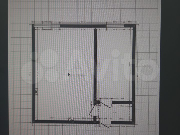 Комната 11,3 м² в 2-к., 2/5 эт.