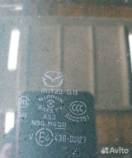 Стекло задней правой двери Mazda CX 7