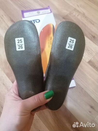 Стельки ортопедические детские