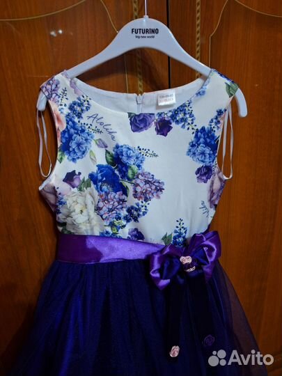 Платье для девочки 134 рост