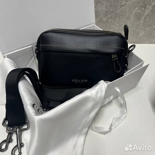 Мужская сумка через плечо coach