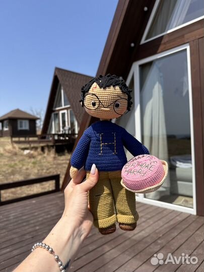 Гарри поттер, игрушка ручной работы