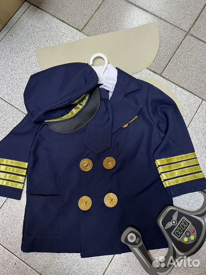 Маскарадный костюм Пожарный, Пилот 3-6 лет