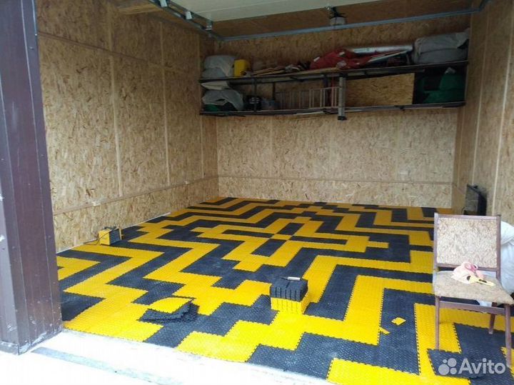 Плитка пвх в гараж