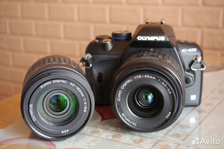 Olympus E-400, Е-330 и E-420 double kit
