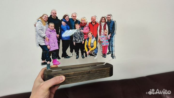 Фигурки по фото из оргстекла