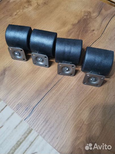 Ролики поворотные для мебели, б/у