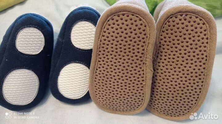 Пинетки теплые зимние овчина