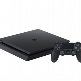 Приставка Sony playstation 4 slim 1тб 2 геймпада