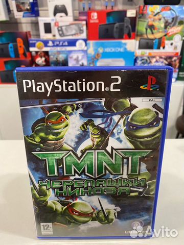 Tmnt Черепашки Ниндзя - игры PS2