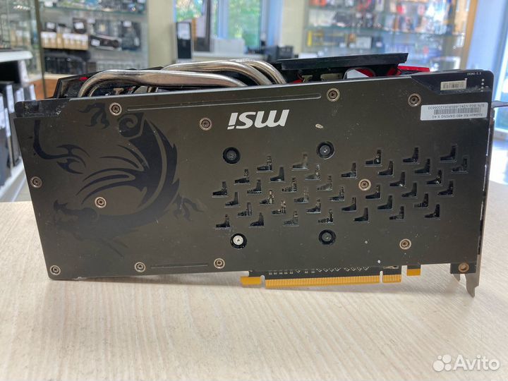 Видеокарта MSI AMD Radeon RX 480 gaming X 4G 4гб