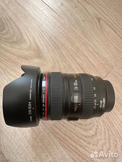 Объектив canon EF 24-105 mm 1:4 L IS USM