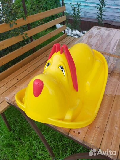 Качалка собачка новая